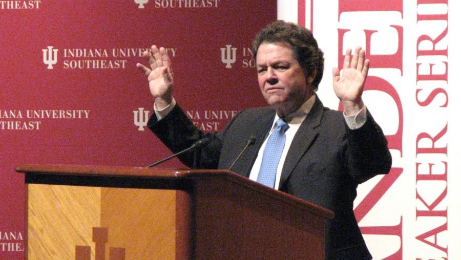 Arthur Laffer, economist, talks about the state of the economy and the effects of stimulus spending. He spoke at this year’s Sanders Speaker Series.