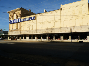 Schmitt Furniture, family owned and operated since 1936, is one of downtown New Albany's longest standing businesses.