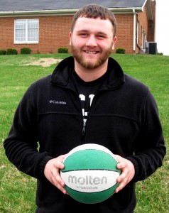  Jacob Franklin, secondary education freshman, volunteers at Enter His Courts, a church basketball league for younger kids.  