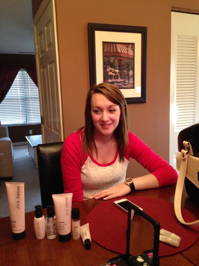 Student finds more time, money with Mary Kay