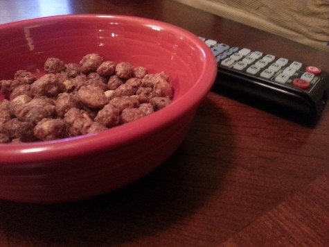 Curling up with your snack and the remote can sometimes be the perfect cure for boredom on a snow day