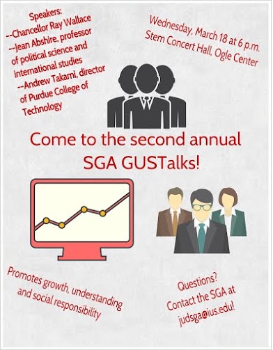 SGA plans GUSTalks