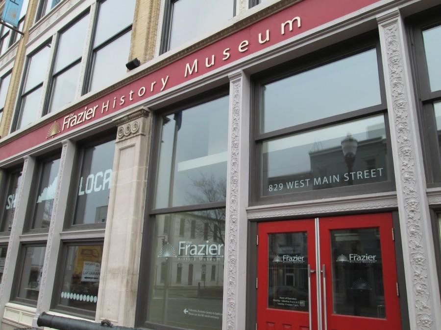 The Frazier History Museum on Museum Row in downtown Louisville.