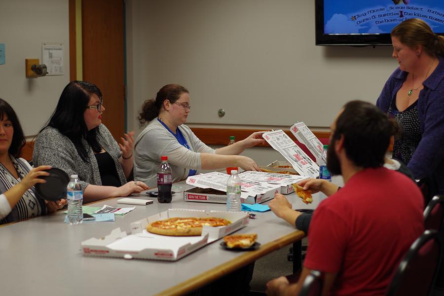 The English Club meets every Wednesday from noon to 1 p.m. in the IUS Library, room 302. Students do not have to be an English major to join the club.