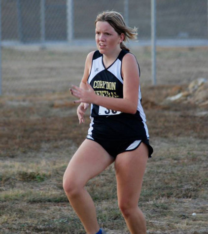 Kristin Kennedy, social media coordinator, runs in the Eastern Invitational in October 2010. Kennedy ran cross country and track competitively for Corydon Central for six years: two in junior high school and four in high school.