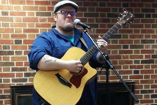 Cas Haley performs one of his songs, “Hold Up My Heart,” during the Student Program Council’s IU South Beach event on Tuesday, Jan. 12 in The Commons.