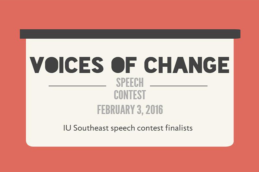 Students compete in Voices of Change Speech Contest