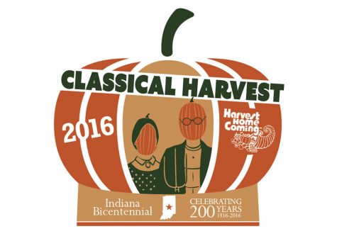 The Harvest Homecoming logo for the year is “Classical Harvest.”