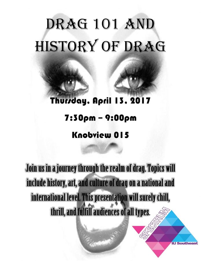 Held on April 13, Drag 101 was held to educate people on the history, art and culture of drag.