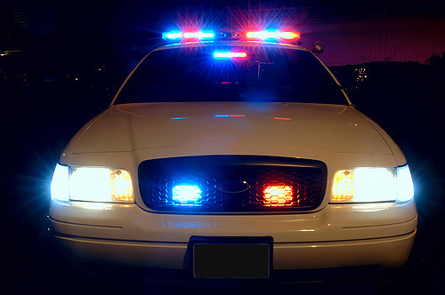 Campus and Local Police locked down IU Southeast Monday evening following the reports of a firearm on campus. Photo courtesy of Scott Davidson, under Creative Commons license.