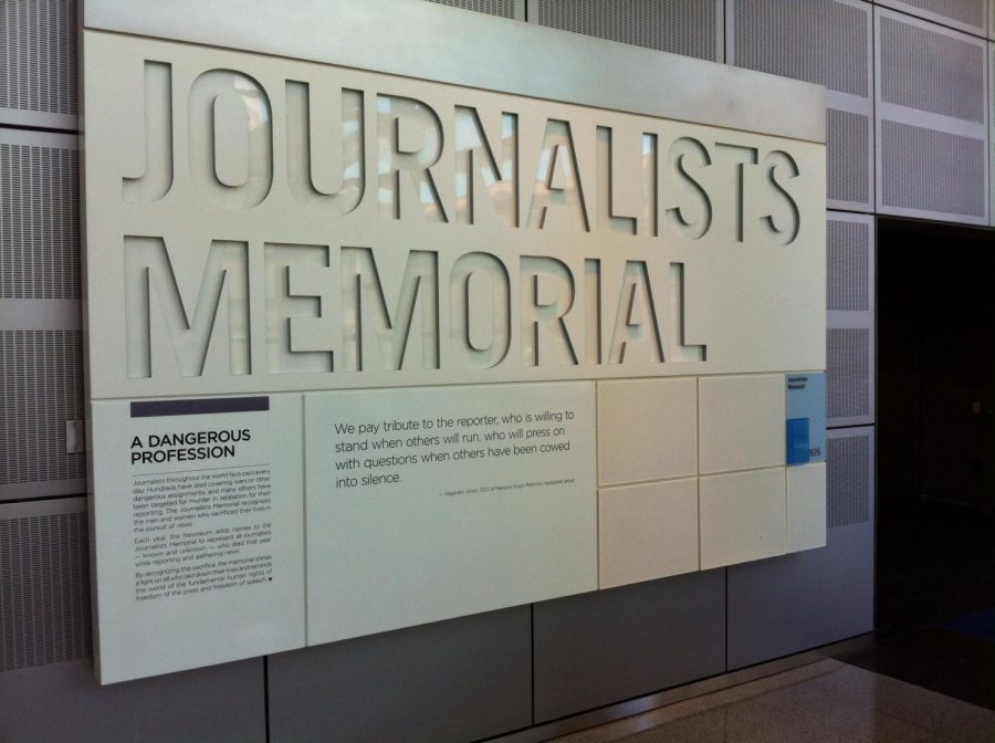 Journalists Memorial, Newseum. Washington D.C.