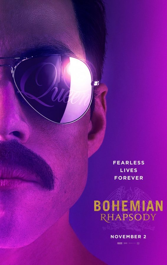 Rami Malek stars as Queen's frontman Freddie Mercury. 