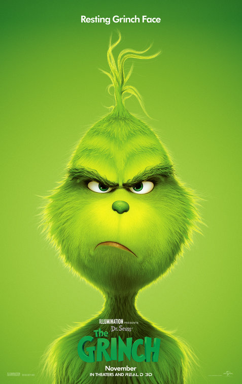 The Grinch is a visual spectacle