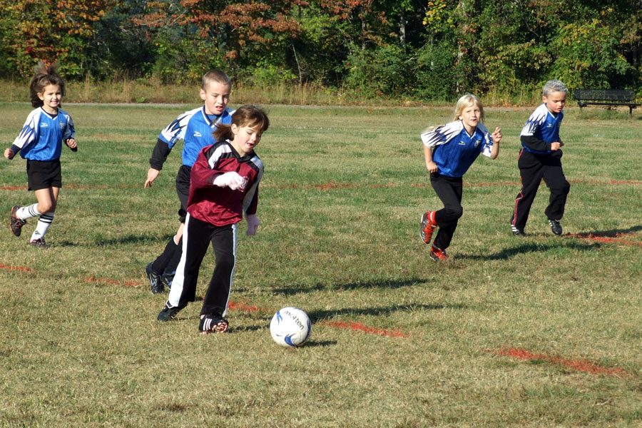 Soccer by flickr user Michael Neel, used under the Creative Commons BY 2.0 license.