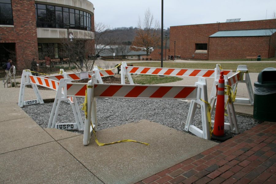 Whats up with the hole in front of Crestview?