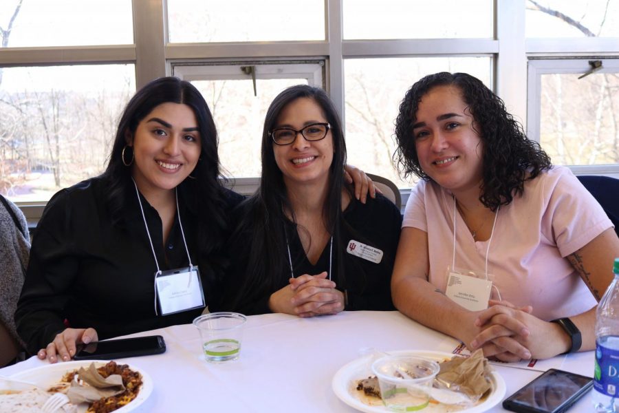 From left to right: ILLC co-chair Ashley Lopez, Veronica Medina, and Jennifer Ortiz.
