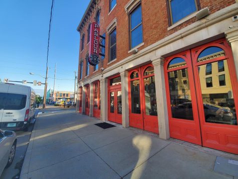 The front of Parlour Pizza. Photo by Garland Noel.