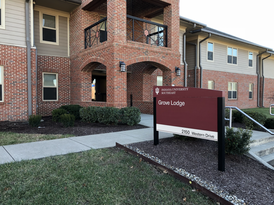 The outside of Grove Lodge, one of the lodges at IUS. Photo by John Clere.