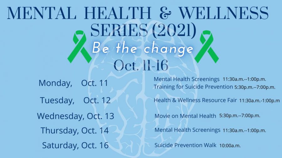 Mental Health Awareness events pushed to October